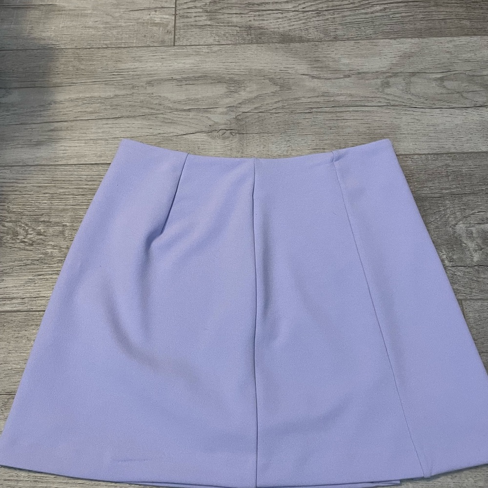 light purple forever 21 mini skirt